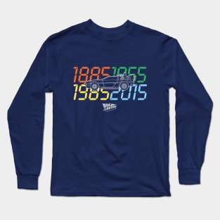 Delorean Time Circuits Long Sleeve T-Shirt